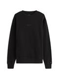 TJM RLX WAFFLE SCRIPT CREW black