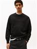 TJM RLX WAFFLE SCRIPT CREW black