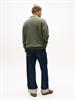 TJM RLX WAFFLE SCRIPT CREW pewter green