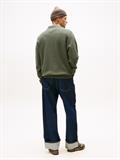 TJM RLX WAFFLE SCRIPT CREW pewter green