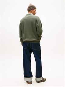 TJM RLX WAFFLE SCRIPT CREW pewter green