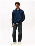 TJM RLX WAFFLE SCRIPT QRTR ZIP dark night navy