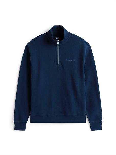 TJM RLX WAFFLE SCRIPT QRTR ZIP dark night navy