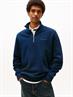 TJM RLX WAFFLE SCRIPT QRTR ZIP dark night navy