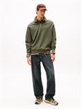 TJM RLX WAFFLE SCRIPT QRTR ZIP pewter green