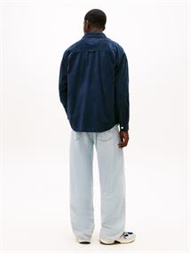 TJM RLX WASHED CORD SHIRT EXT dark night navy