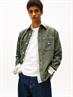 TJM RLX WASHED CORD SHIRT EXT pewter green