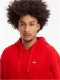 TJM RLXD COLLEGIATE HOODIE deep crimson