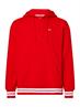 TJM RLXD COLLEGIATE HOODIE deep crimson