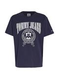 TJM RLXD VARSITY LOGO TEE twilight navy