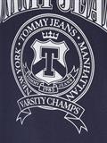 TJM RLXD VARSITY LOGO TEE twilight navy