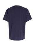 TJM RLXD VARSITY LOGO TEE twilight navy