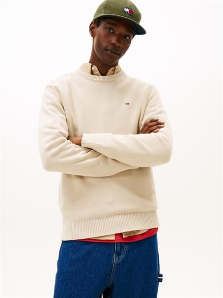 TJM SLIM ESS SWEATER EXT gulf sand
