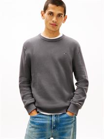 TJM SLIM ESS SWEATER EXT washed black