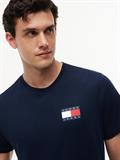 TJM SLIM ESSENTIAL FLAG TEE EXT dark blue