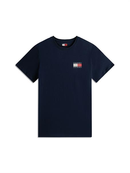 TJM SLIM ESSENTIAL FLAG TEE EXT dark blue