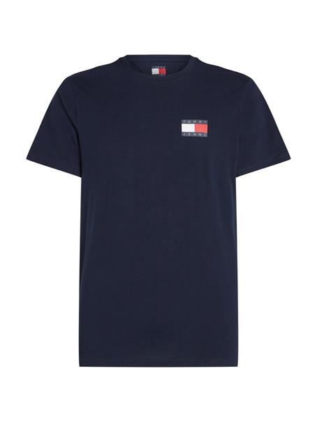 TJM SLIM ESSENTIAL FLAG TEE EXT dark blue