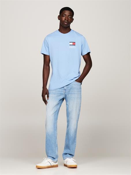 TJM SLIM ESSENTIAL FLAG TEE EXT westside blue