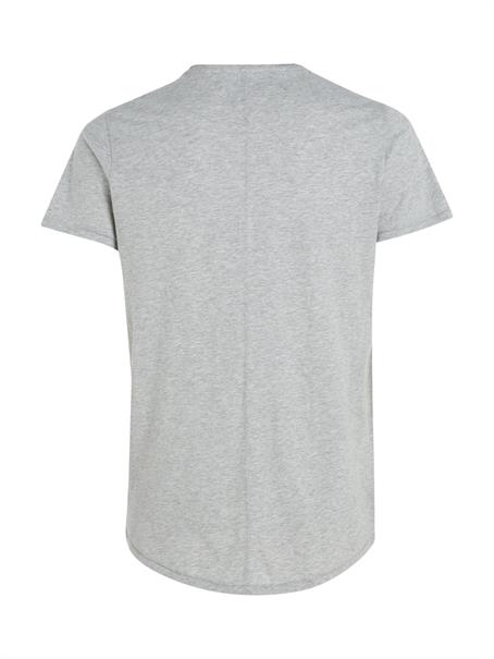 TJM SLIM JASPE C NECK lt grey htr