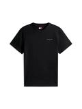 TJM SLIM LINEAR CHEST TEE EXT black