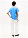 TJM SLIM LINEAR CHEST TEE EXT blue twilight