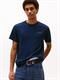 TJM SLIM LINEAR CHEST TEE EXT dark night navy