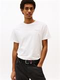 TJM SLIM LINEAR CHEST TEE EXT ecru