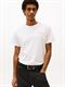 TJM SLIM LINEAR CHEST TEE EXT ecru