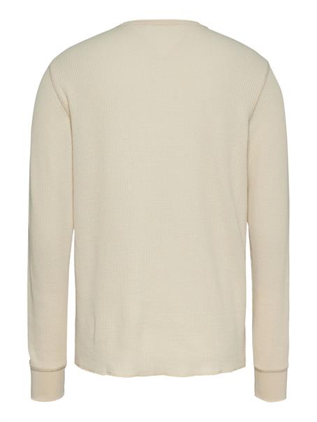 TJM SLIM WAFFLE L/S TEE EXT newsprint