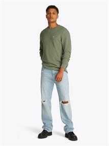 TJM SLIM WAFFLE LS TEE EXT aruba green