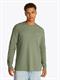TJM SLIM WAFFLE LS TEE EXT aruba green