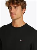 TJM SLIM WAFFLE LS TEE EXT black