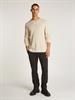 TJM SLIM WAFFLE LS TEE EXT newsprint