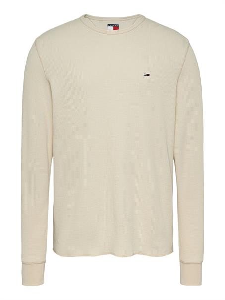 TJM SLIM WAFFLE LS TEE EXT newsprint