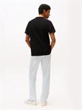 TJM SLIM WAFFLE SCRIPT TEE black