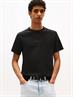 TJM SLIM WAFFLE SCRIPT TEE black
