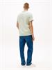 TJM SLIM WAFFLE SCRIPT TEE misty sage