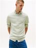 TJM SLIM WAFFLE SCRIPT TEE misty sage