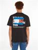 TJM TOMMY NY GRAFFITI FLAG TEE black