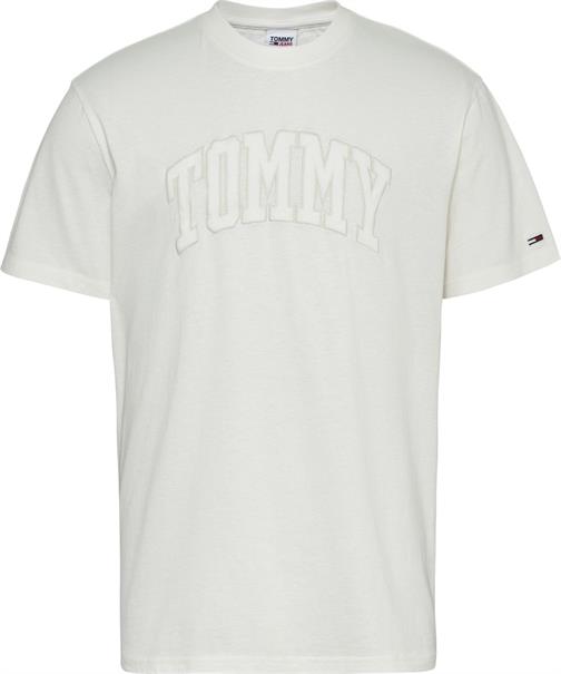 TJM TONAL TOMMY COLLEGIATE TEE ancient white