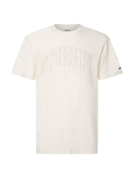 TJM TONAL TOMMY COLLEGIATE TEE ancient white