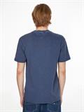 TJM TONAL TOMMY COLLEGIATE TEE twilight navy