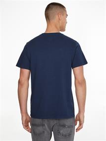 TJM WOVEN LABEL TEE twilight navy