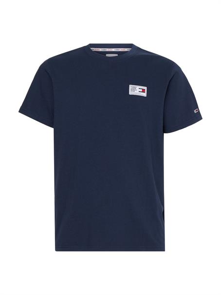 TJM WOVEN LABEL TEE twilight navy