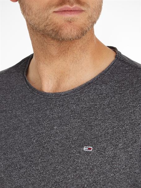 TJM XSLIM JASPE C NECK EXT black