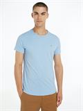 TJM XSLIM JASPE C NECK EXT chambray blue