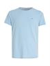 TJM XSLIM JASPE C NECK EXT chambray blue