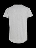 TJM XSLIM JASPE C NECK EXT lt grey htr