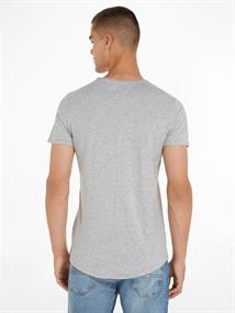 TJM XSLIM JASPE C NECK EXT lt grey htr