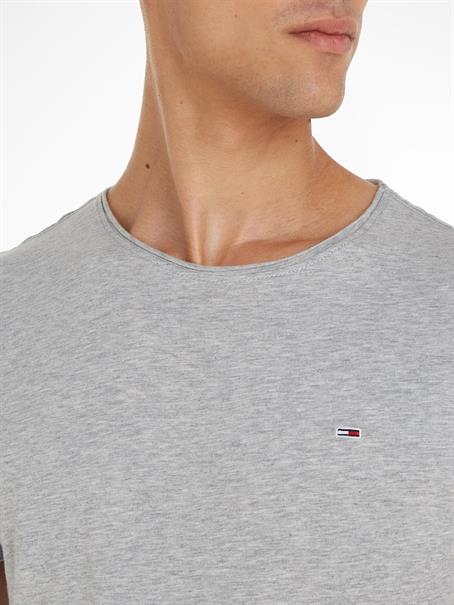 TJM XSLIM JASPE C NECK EXT lt grey htr